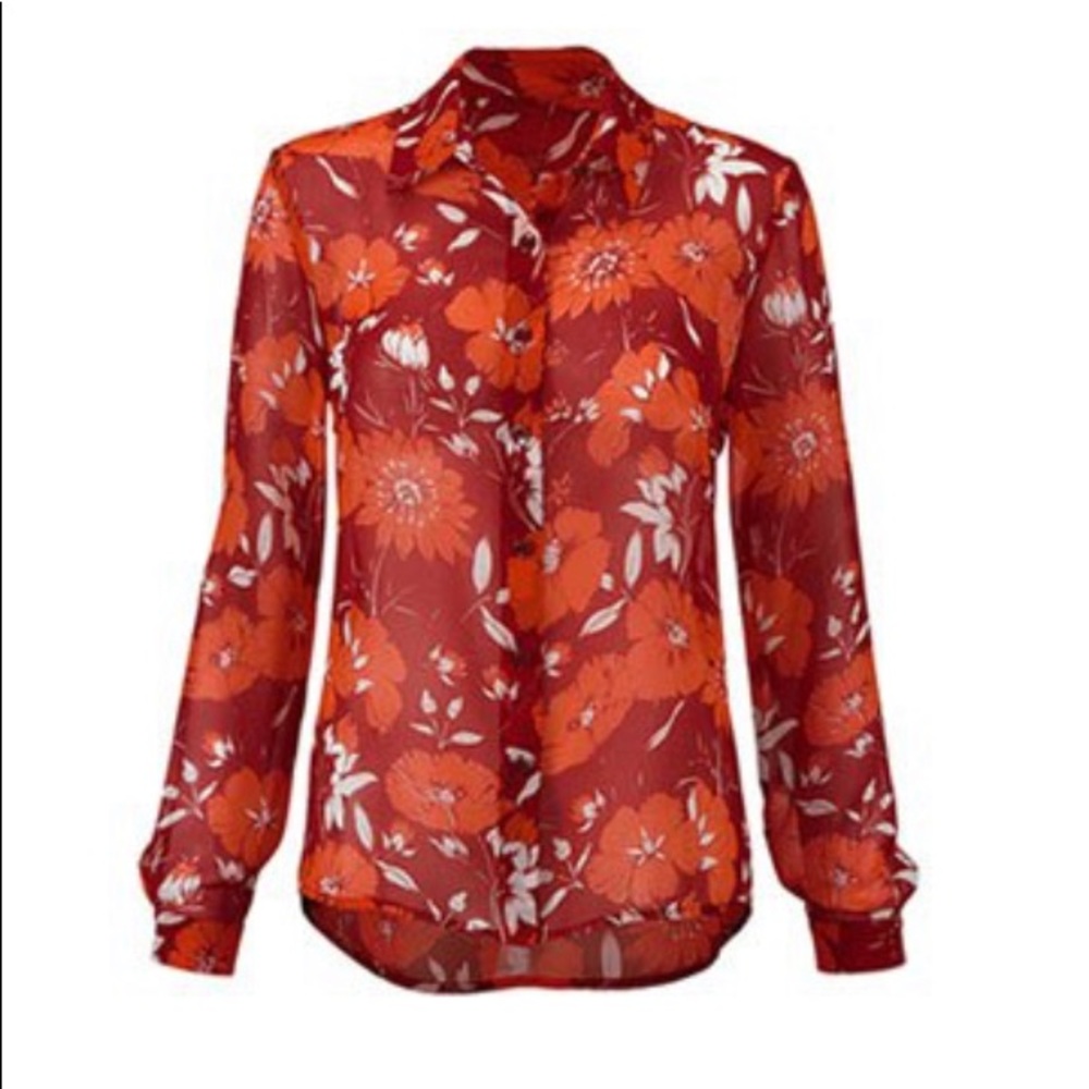 Cabi Hot House Blouse Nwt